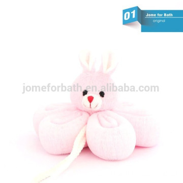 children animal bath sponge